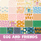Egg and Friends Jelly Roll by Kimberly Kight for Ruby Star Society