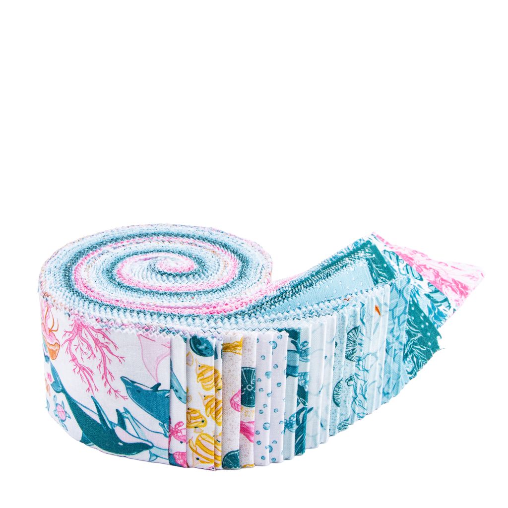 Reef 2 1/2" Rolie Polie by Corinne Wells for Riley Blake Designs