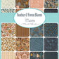 Feather Forest Bloo Jelly Roll by Linn Warme for Moda