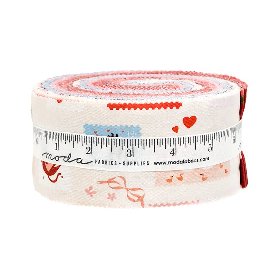 Funny Valentine Jelly Roll by Lizzy House for Moda Fabrics