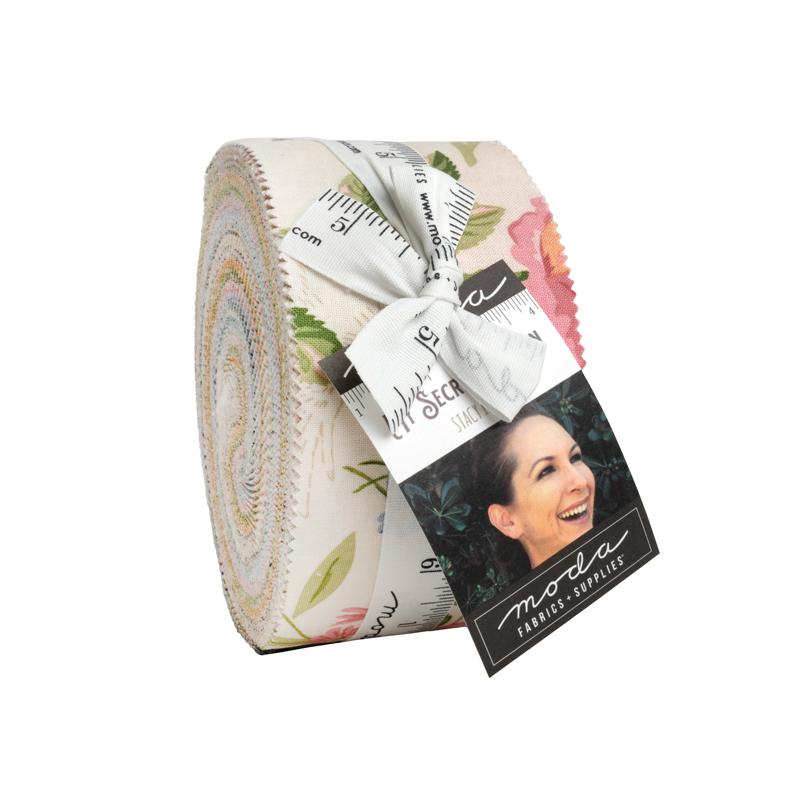 My Secret Garden Jelly Roll by Stacy Iest Hsu for Moda