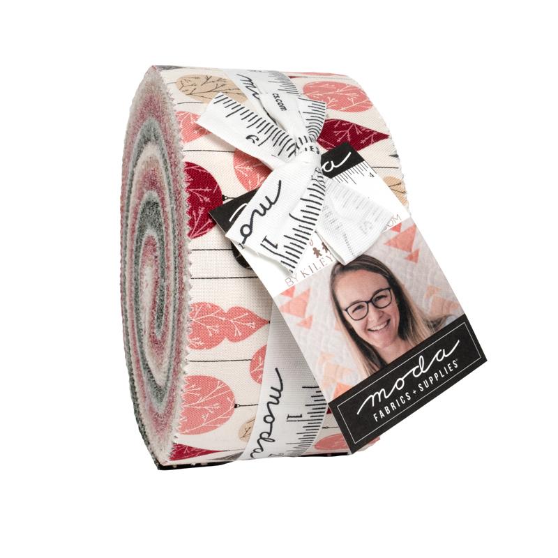 Gingerbread Lane Jelly Roll by Kiley's Quilt Room for Moda