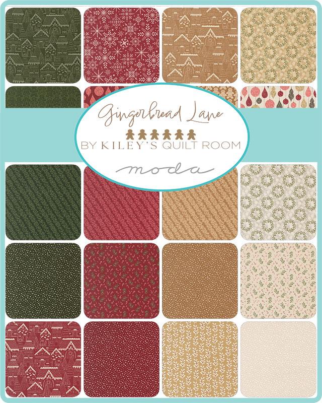 Gingerbread Lane Jelly Roll by Kiley's Quilt Room for Moda