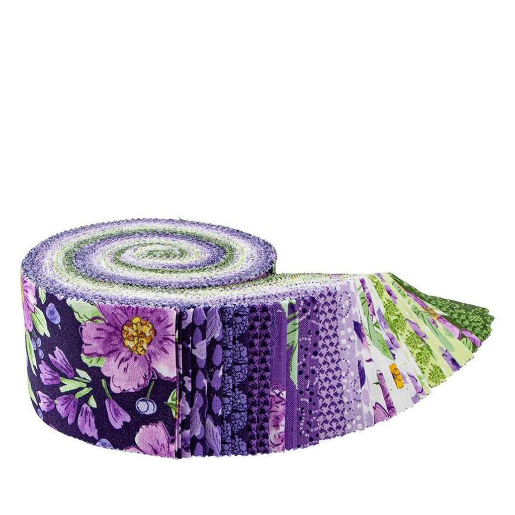 Plum Petals Rolie Polie by Diane Labombarbe for Riley Blake Designs