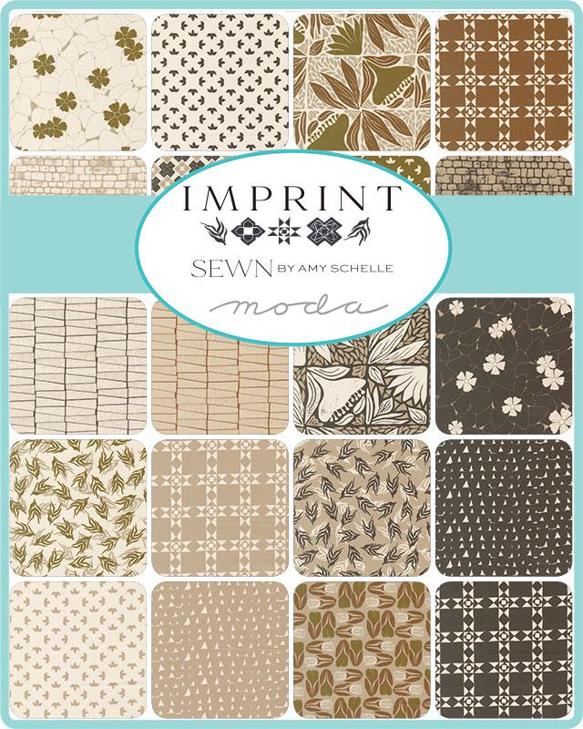 Imprint Jelly Roll by Sewn By Amy Schelle for Moda