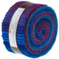 Roll Ups: Kona® Cotton - Peacock Palette