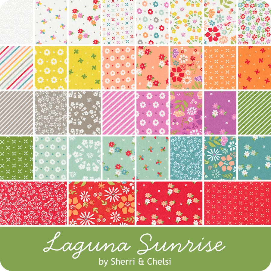 Laguna Sunrise Jelly Roll
Sherri & Chelsi for Moda Fabrics