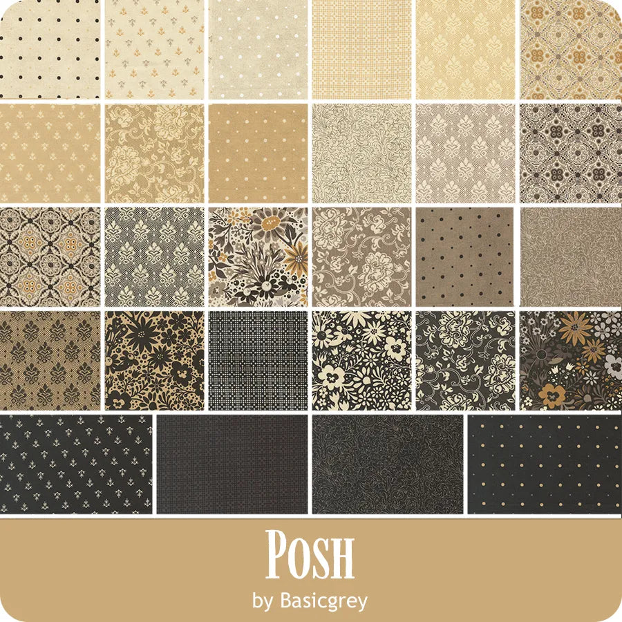 Posh Jelly Roll by BasicGrey for Moda Fabrics