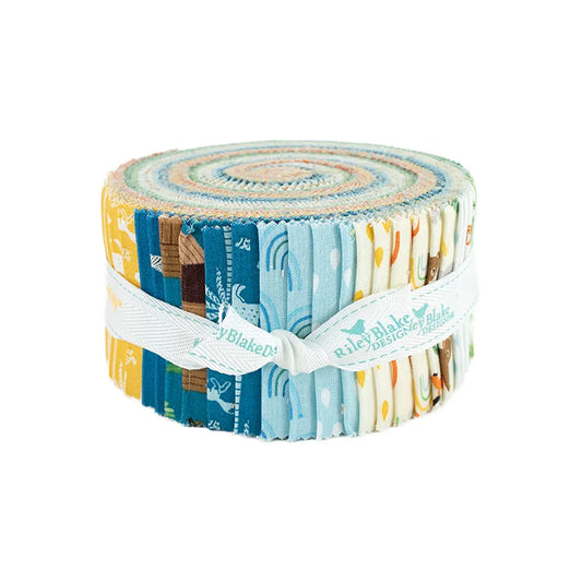 Two by Two 2.5" Rolie Polie Cayla Naylor for Riley Blake Designs