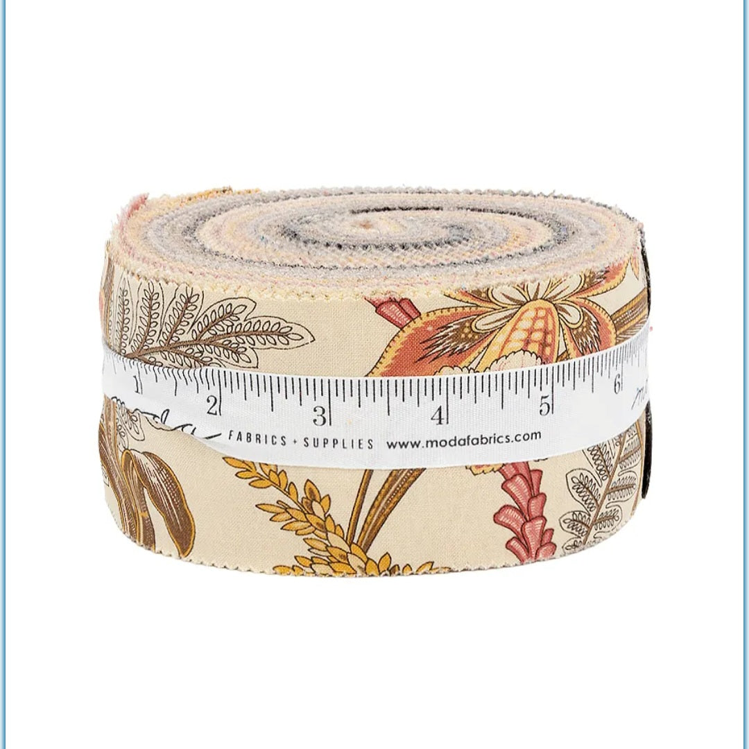 Wild Orchid Jelly Roll by Blackbird Designs for Moda Fabrics