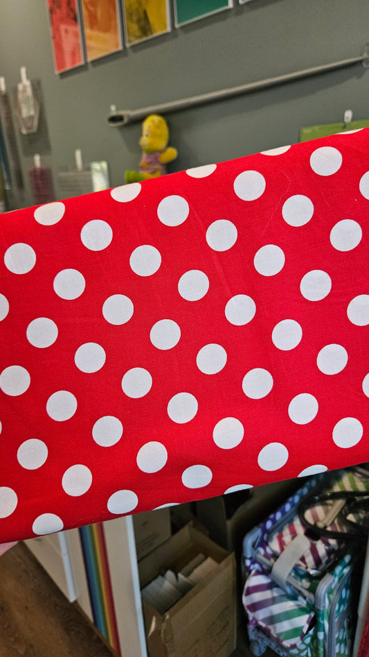 WV PR Mega Dots Red by Waverly