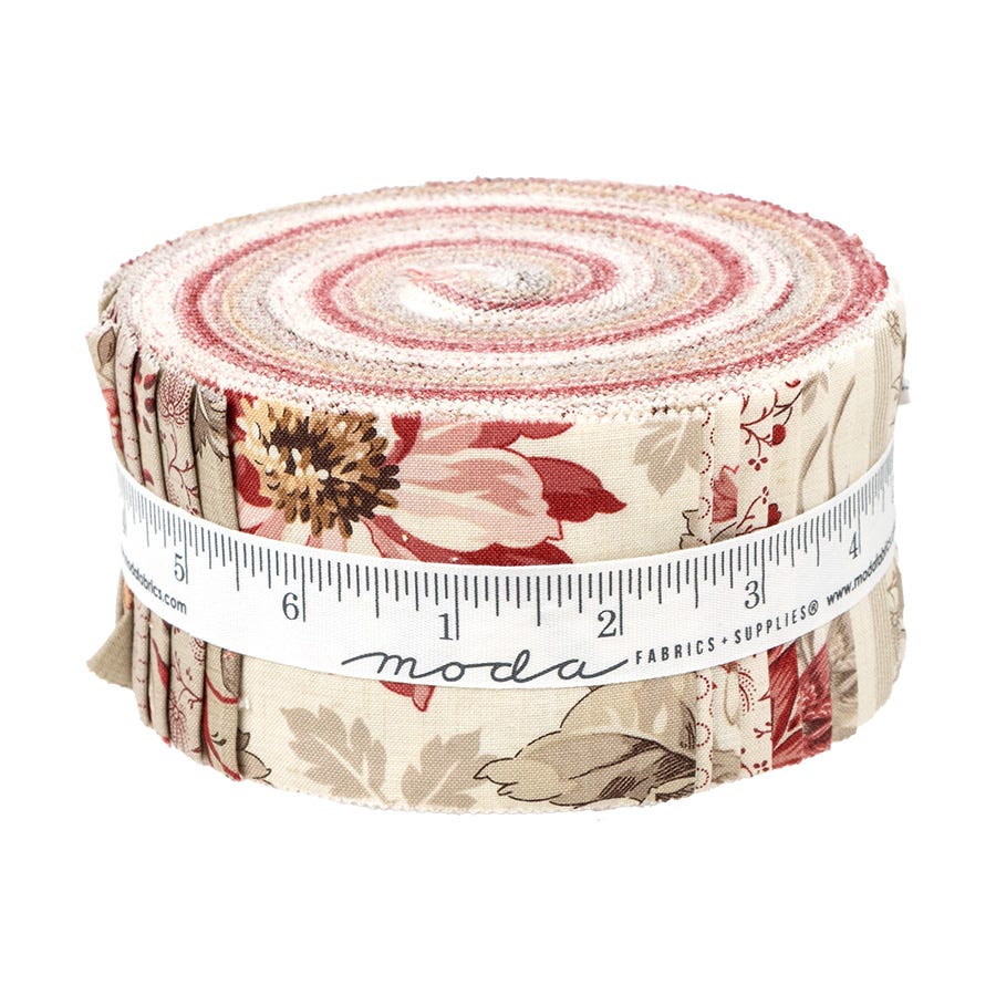 Joie de Vivre Jelly Roll by Reservation by French General for Moda Fabrics