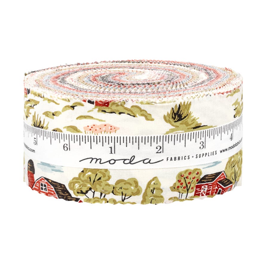 Farmstead Jelly Roll by 
Stacy Iest Hsu for Moda Fabrics