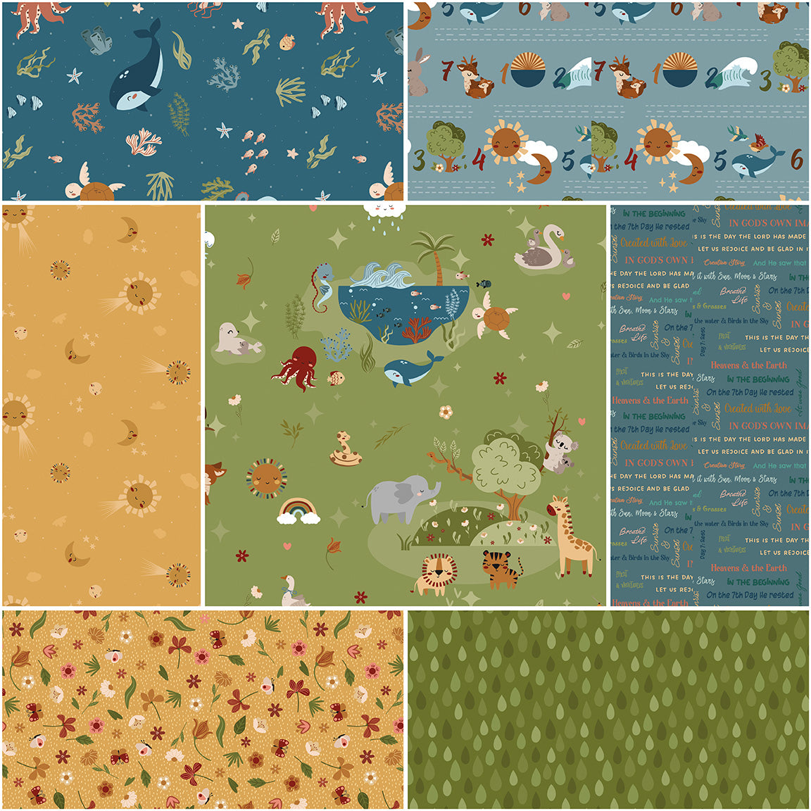 Created with Love Rolie Polie by Jennifer Long of Sew A Story for Riley Blake Designs