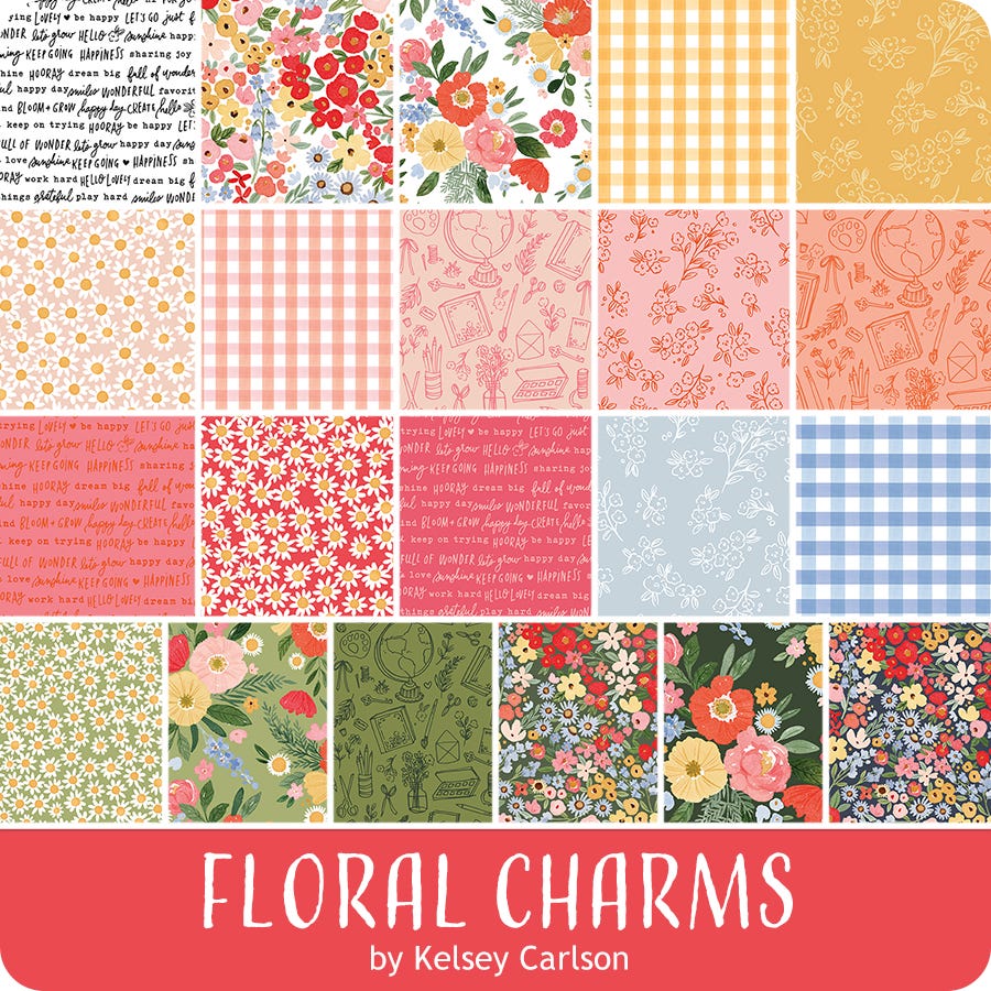 Floral Charms 2.5" Rolie Polie
Kelsey Carlson for Riley Blake Designs