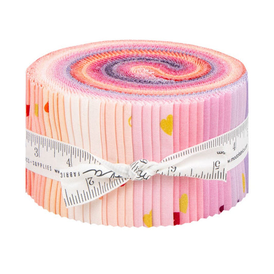 I Heart Ombre Metallic Jelly Roll
V & Co. for Moda Fabrics