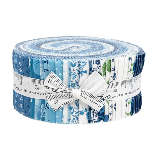 Blueprint Jelly Roll by Camillie Roskelley for Moda Fabrics