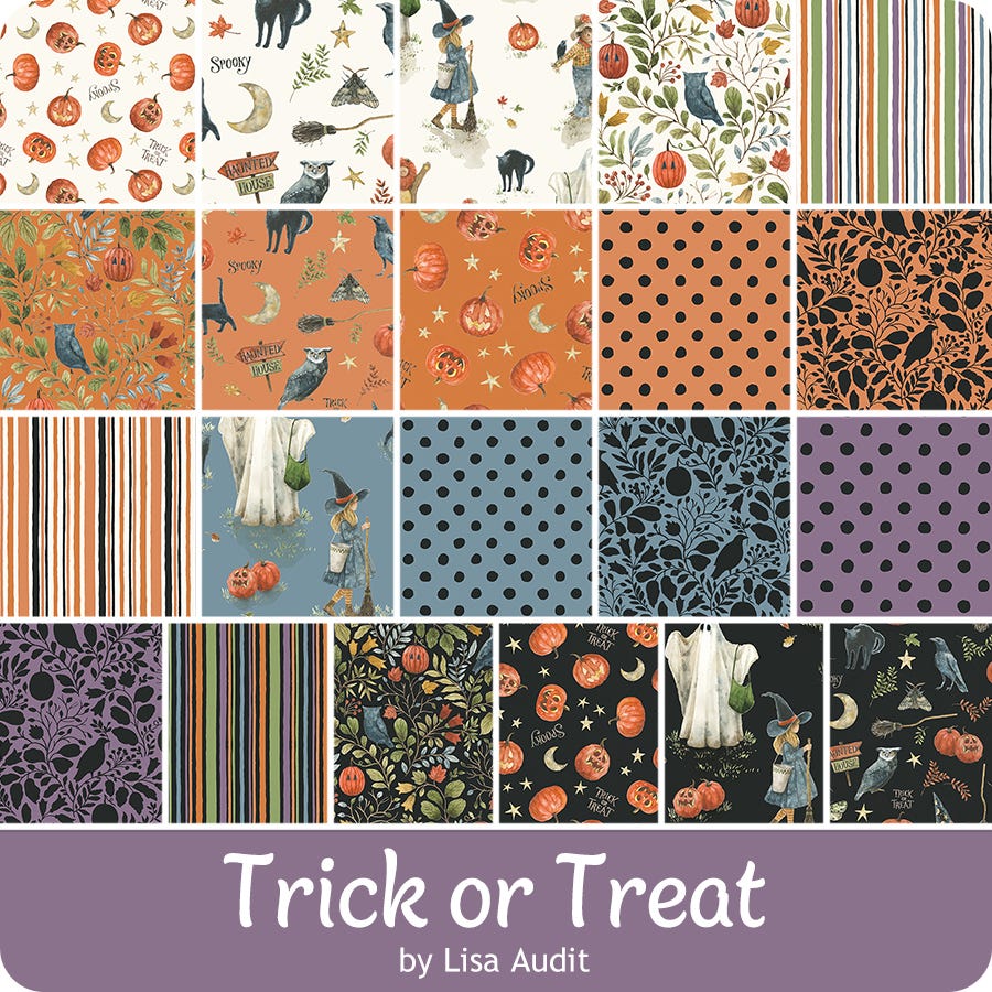Trick or Treat Rolie Polie by Lisa Audit for Riley Blake Designs