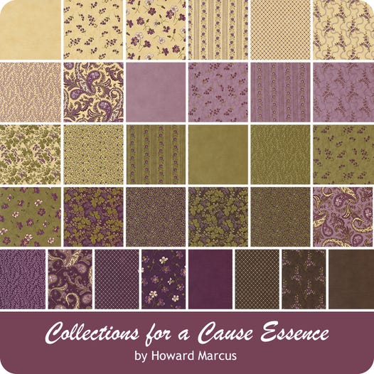 Collections for a Cause: Essence Jelly Roll by Howard Marcus for Moda Fabrics