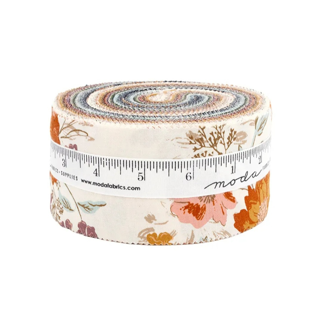 Foraged, Found & Hand Me Down Jelly Roll by Fancy That Design House for Moda Fabrics