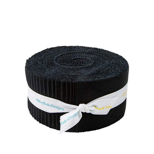 Riley Black Confetti Cotton Solid - Rolie Polie Riley Blake Designs