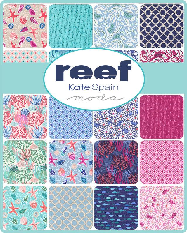 Reef Jelly-Roll by Kate Spain for Moda