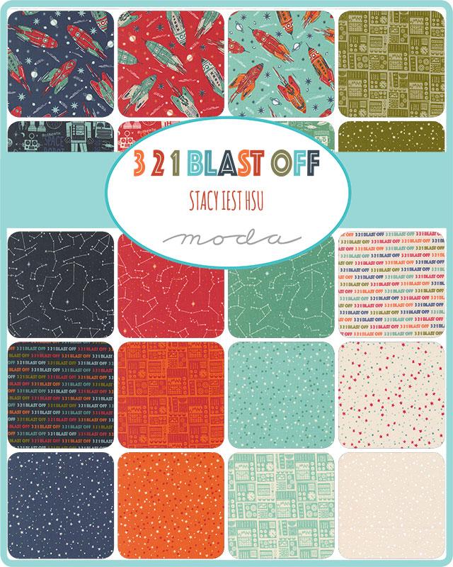 321 Blast Off by Stacy Iest Hsu for Moda