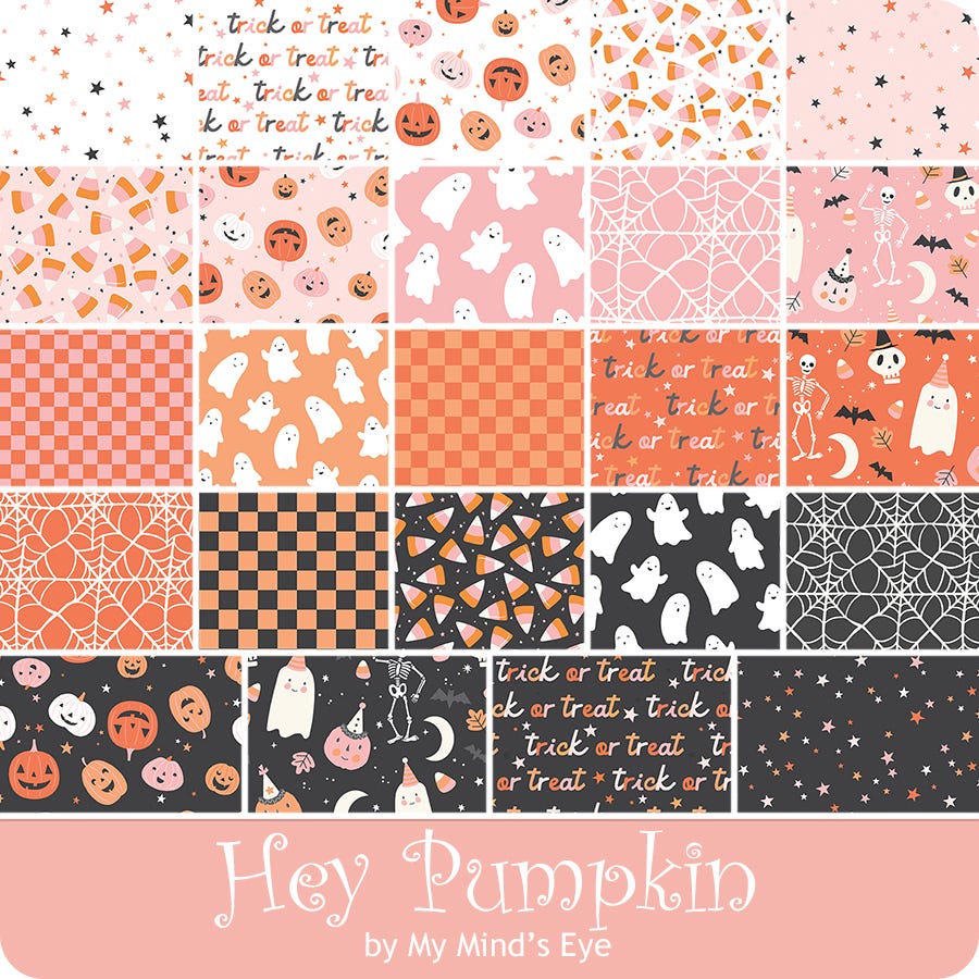 Hey Pumpkin 2.5" Rolie Polie
by My Mind's Eye for Riley Blake Designs
