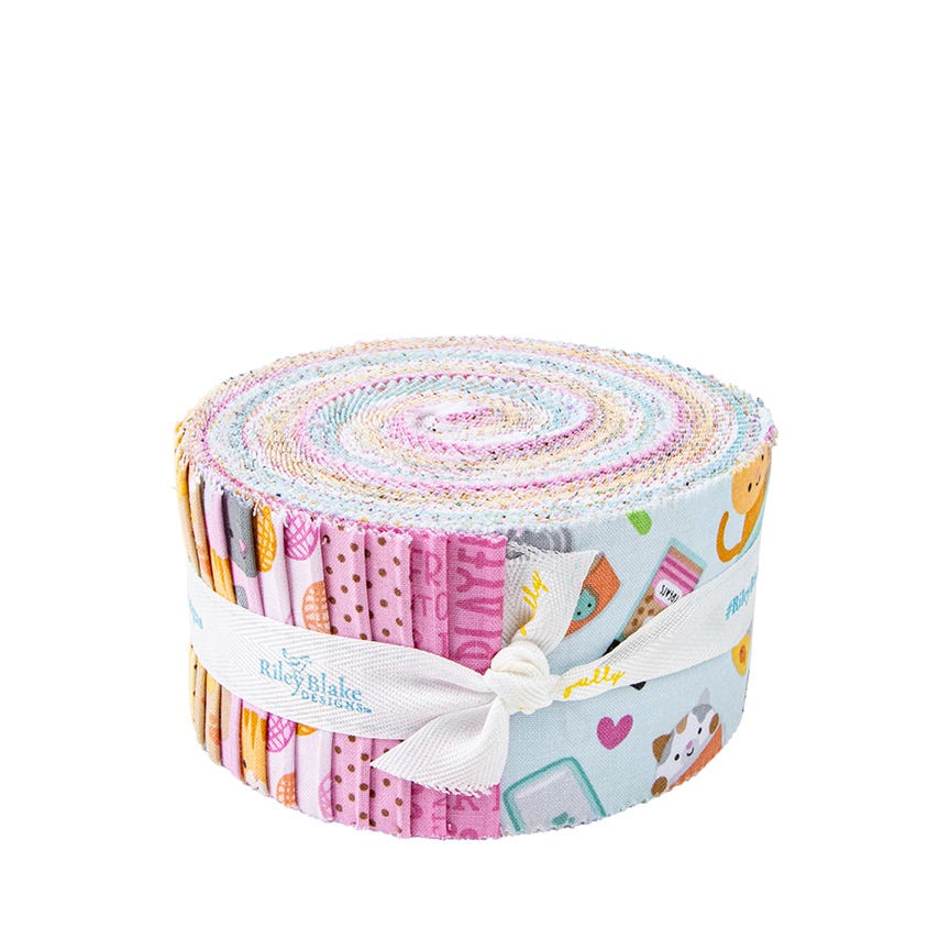 Pretty Kitty 2.5" Rolie Polie
Doodlebug Design for Riley Blake Designs