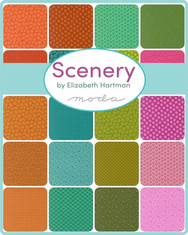 Scenery Jelly Roll by Elizabeth Hartman for Moda
