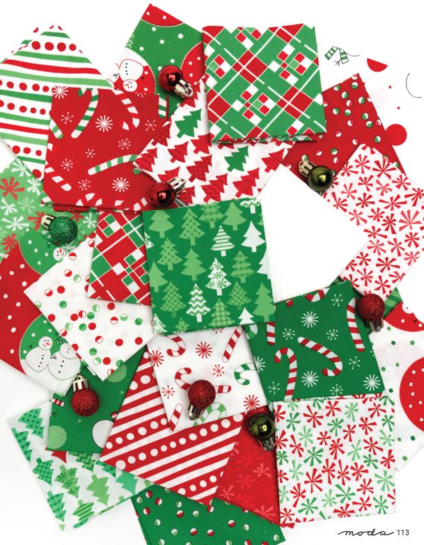 Snow Time Jelly Roll by Me and My Sister Designs for Moda