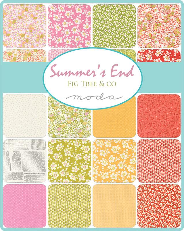 Summers End Jelly Roll by  Fig Tree Co for Moda