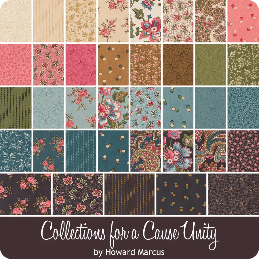 Collections for a Cause: Unity Jelly Roll by Howard Marcus for Moda Fabrics
