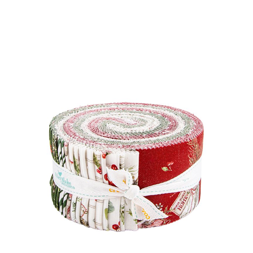 Holiday Spirit 2 1/2" Rolie Polie by Lisa Audit for Riley Blake Designs
