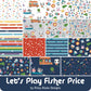 Let's Play Fisher-Price 2.5" Rolie Polie Riley Blake Designs